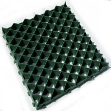Решетка газонная Gidrolica Eco Pro РГ-60.60.4 - пластиковая черная в Красноярск